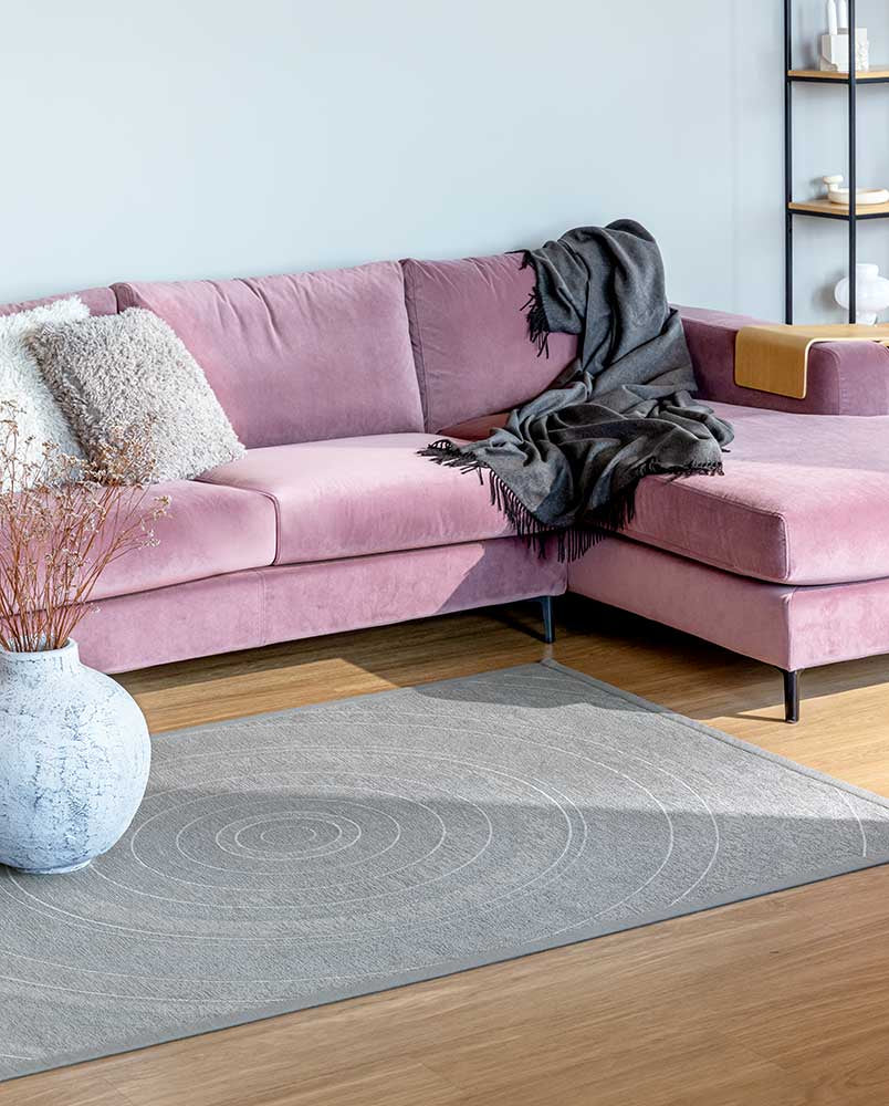 NARMA smartWeave® OOLA Smoke Kahepoolne Šenillvaip