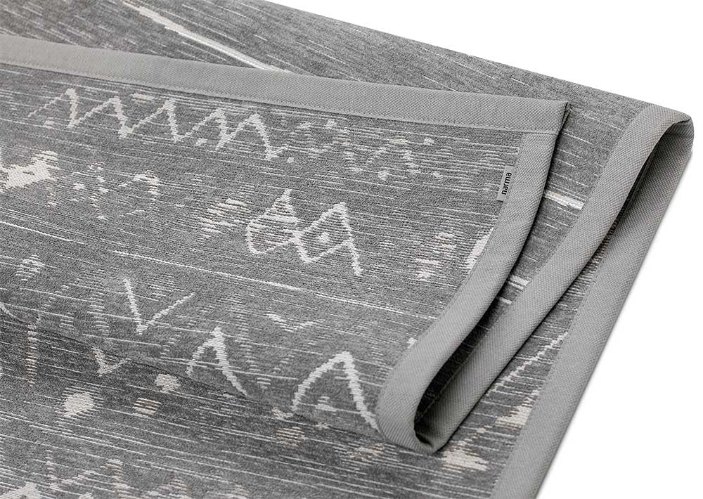 NARMA smartWeave® MOOSTE Smoke Kahepoolne Šenillvaip