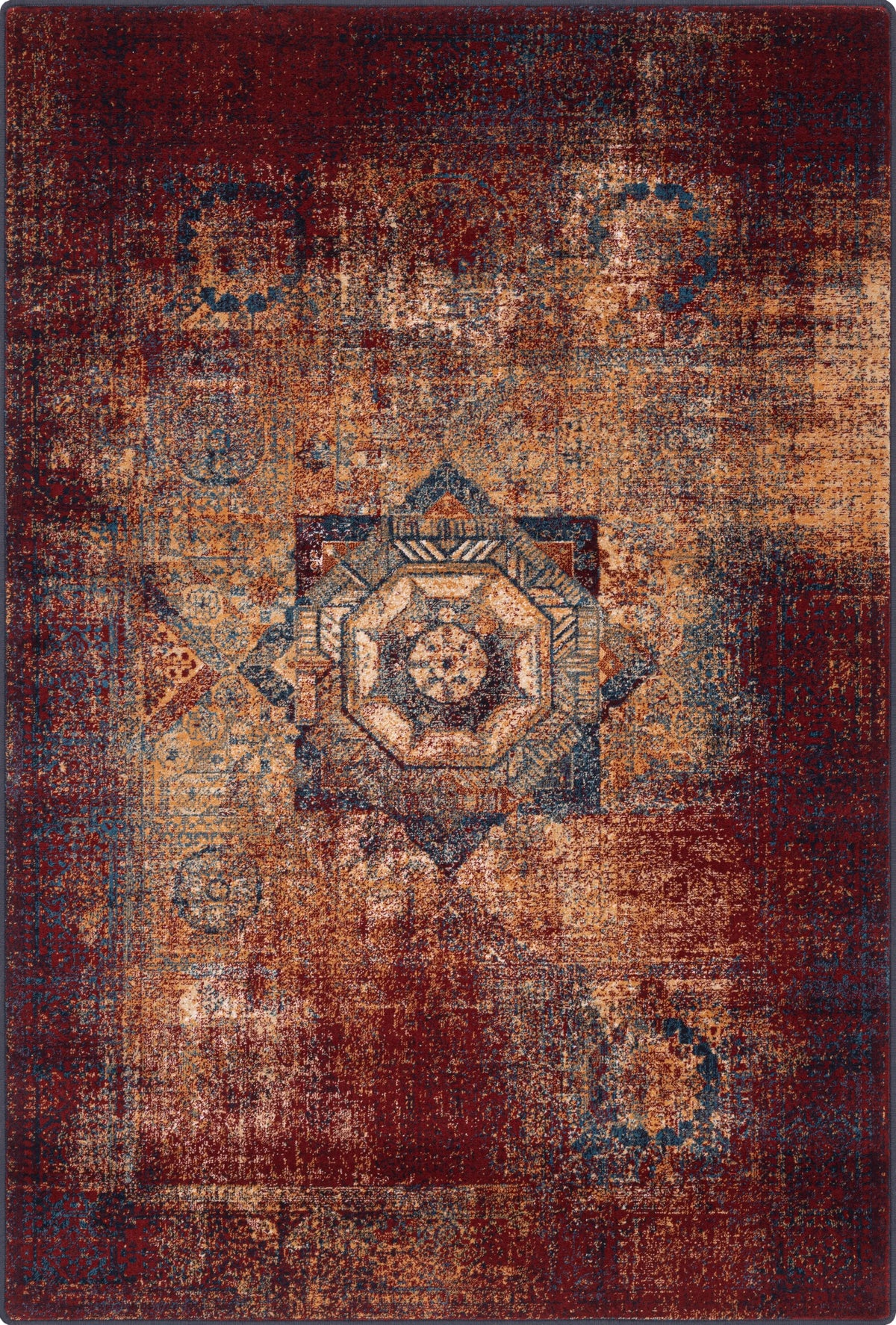 Isfahan Baszra Dark Red