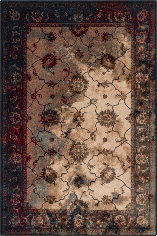 Isfahan Insa Dark Red