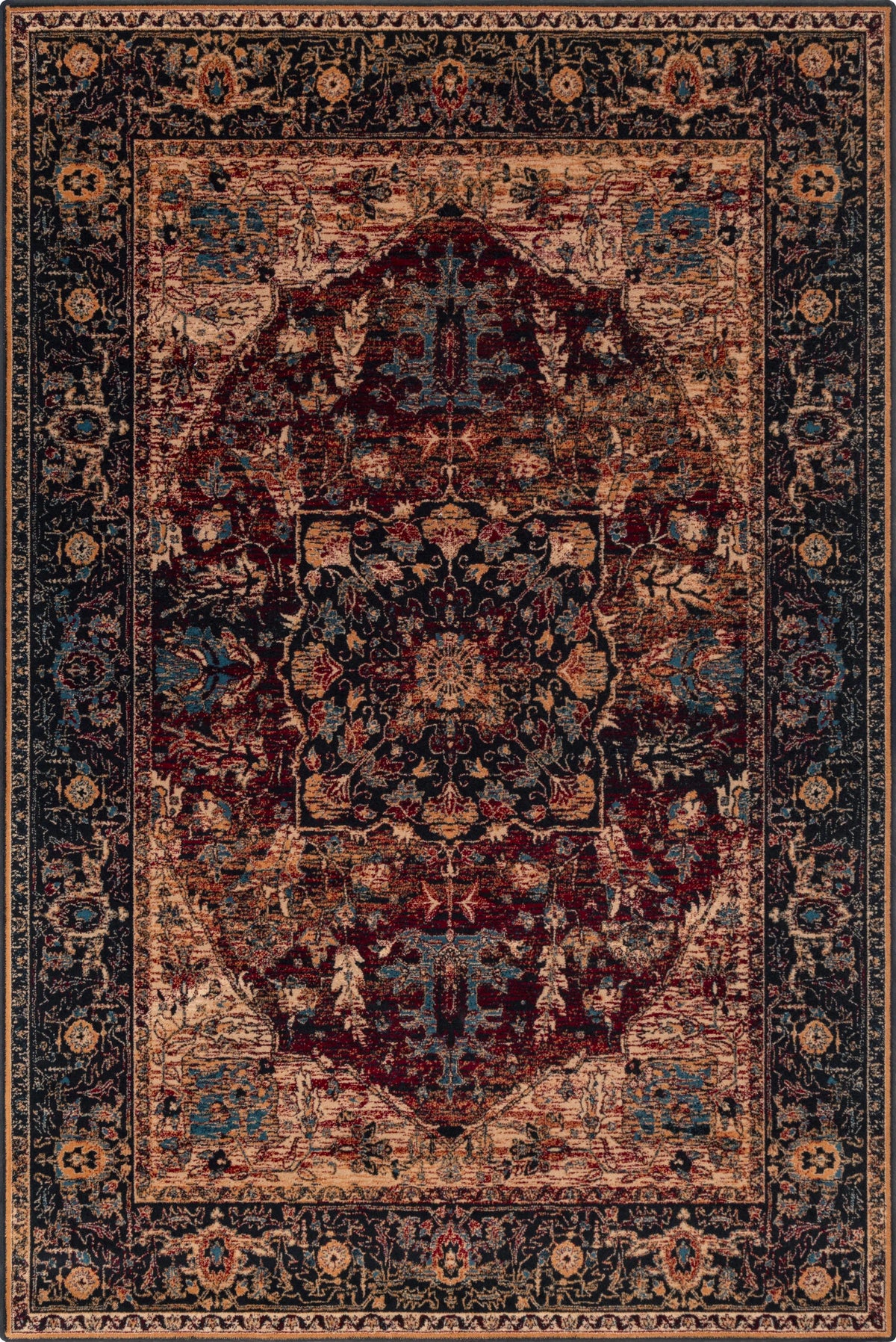 Isfahan Romes Navy Blue