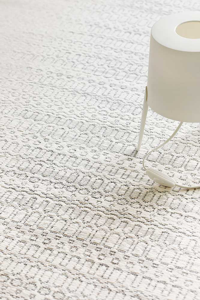 NARMA smartWeave® HANILA White Kahepoolne Šenillvaip