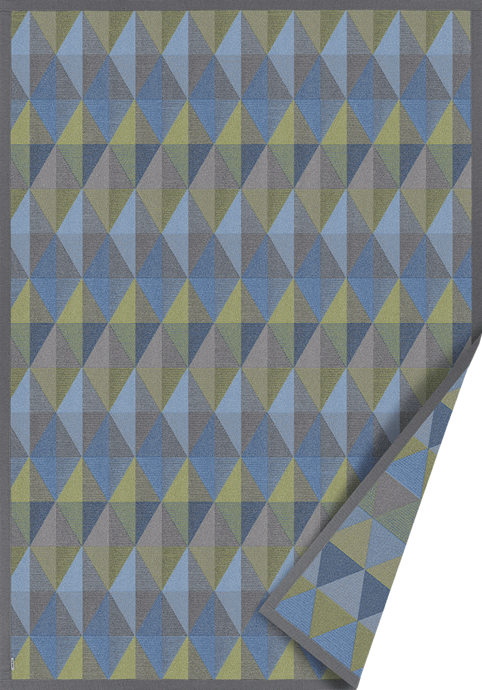 NARMA smartWeave® NORRA Grey-blue Kahepoolne Šenillvaip