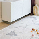 NARMA smartWeave® HURMI White Kahepoolne Šenillvaip