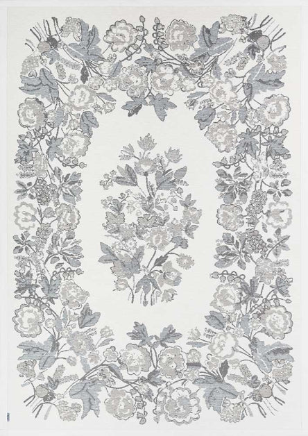 NARMA smartWeave® LIHULA White Kahepoolne Šenillvaip