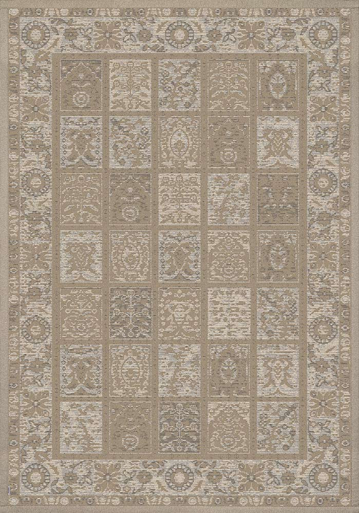 NARMA smartWeave® KALVI Khaki Kahepoolne Šenillvaip