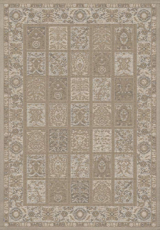 NARMA smartWeave® KALVI Khaki Kahepoolne Šenillvaip