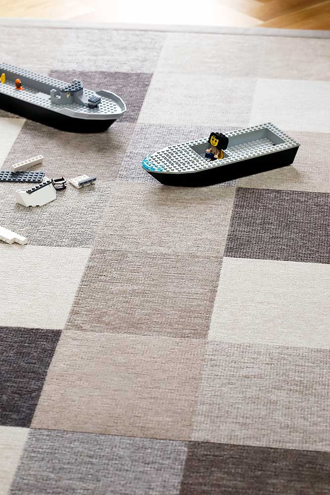 NARMA smartWeave LAEVA Beige Kahepoolne Šenillvaip