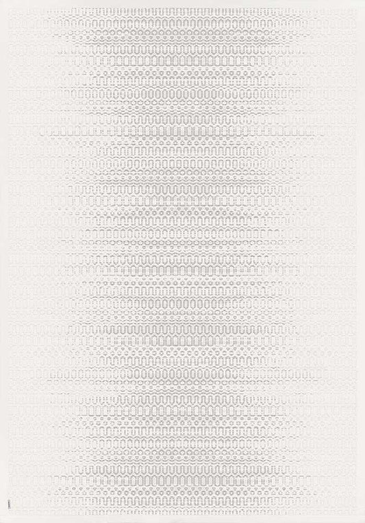 NARMA smartWeave® HANILA White Kahepoolne Šenillvaip