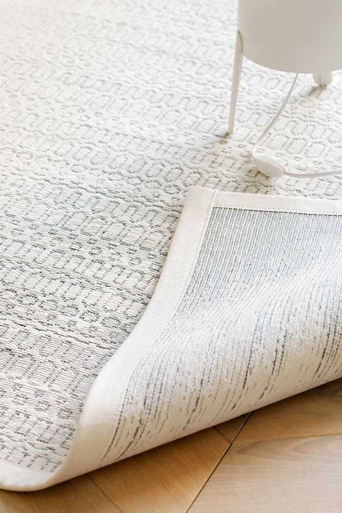 NARMA smartWeave® HANILA White Kahepoolne Šenillvaip