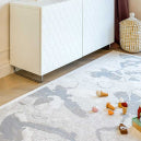 NARMA smartWeave® HURMI White Kahepoolne Šenillvaip