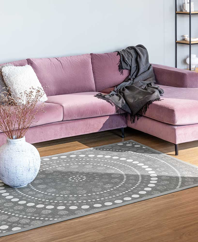 NARMA smartWeave® OOLA Smoke Kahepoolne Šenillvaip