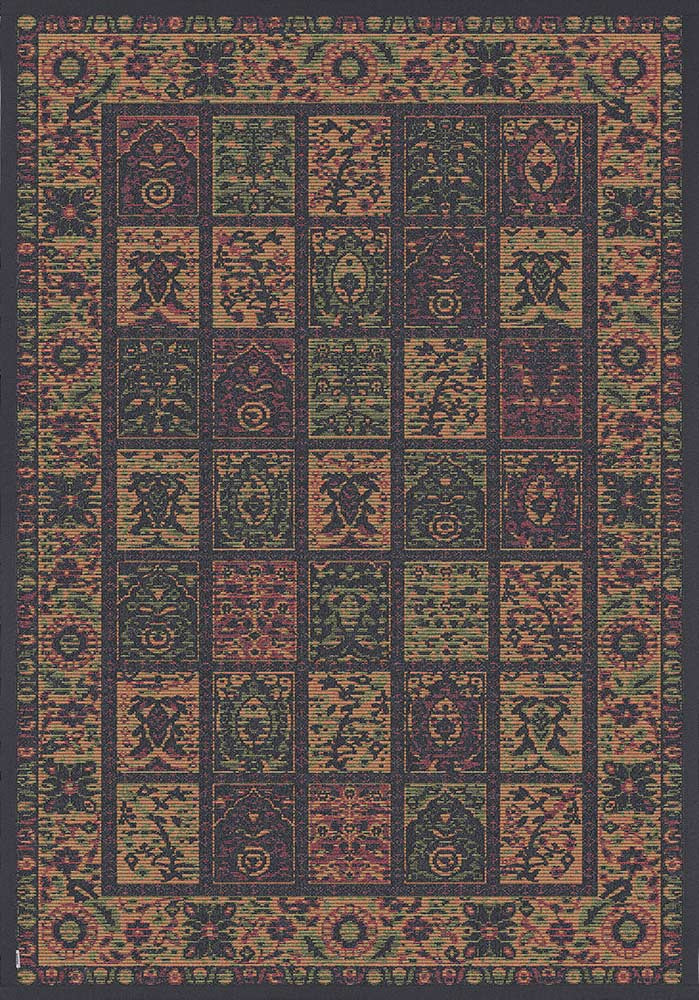 NARMA smartWeave® KALVI Carbon Multi Kahepoolne Šenillvaip