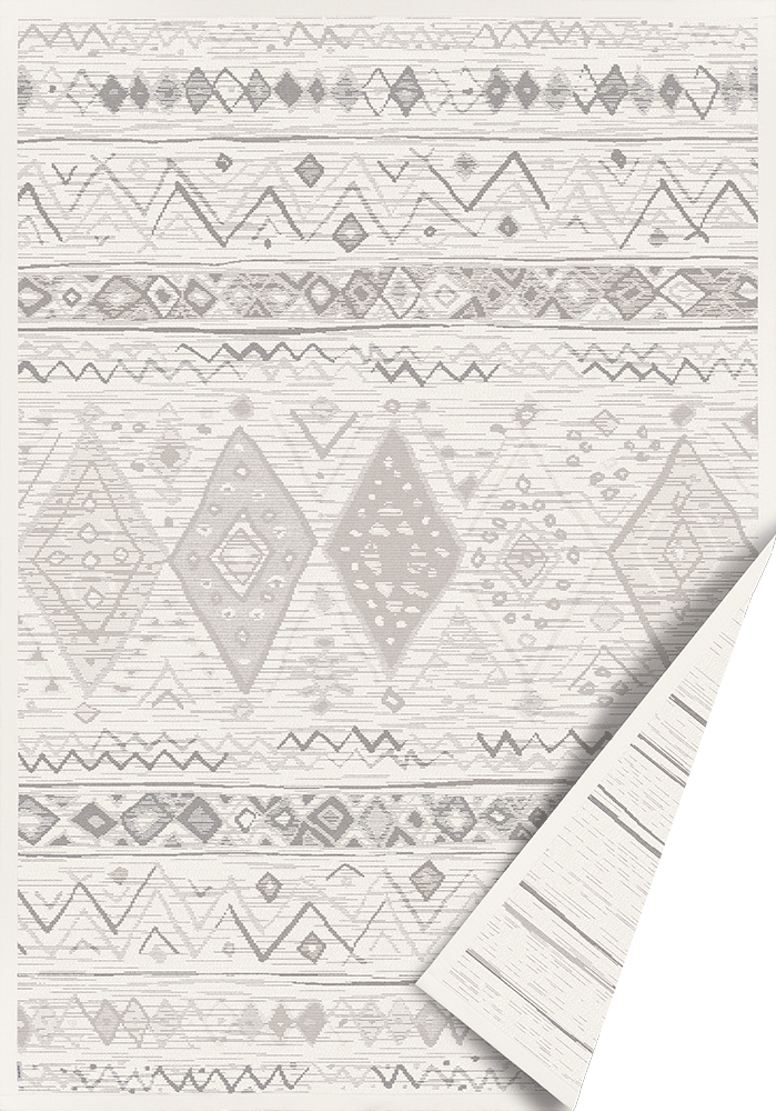 NARMA SmartWeave® MOOSTE White Kahepoolne Šenillvaip