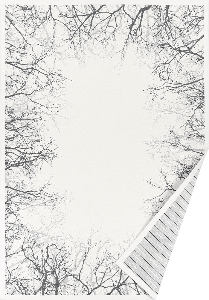 NARMA smartWeave® PUISE White Kahepoolne Šenillvaip