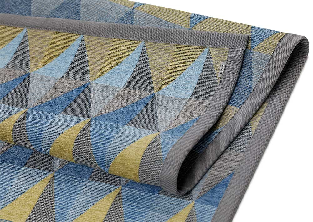 NARMA smartWeave® NORRA Grey-blue Kahepoolne Šenillvaip