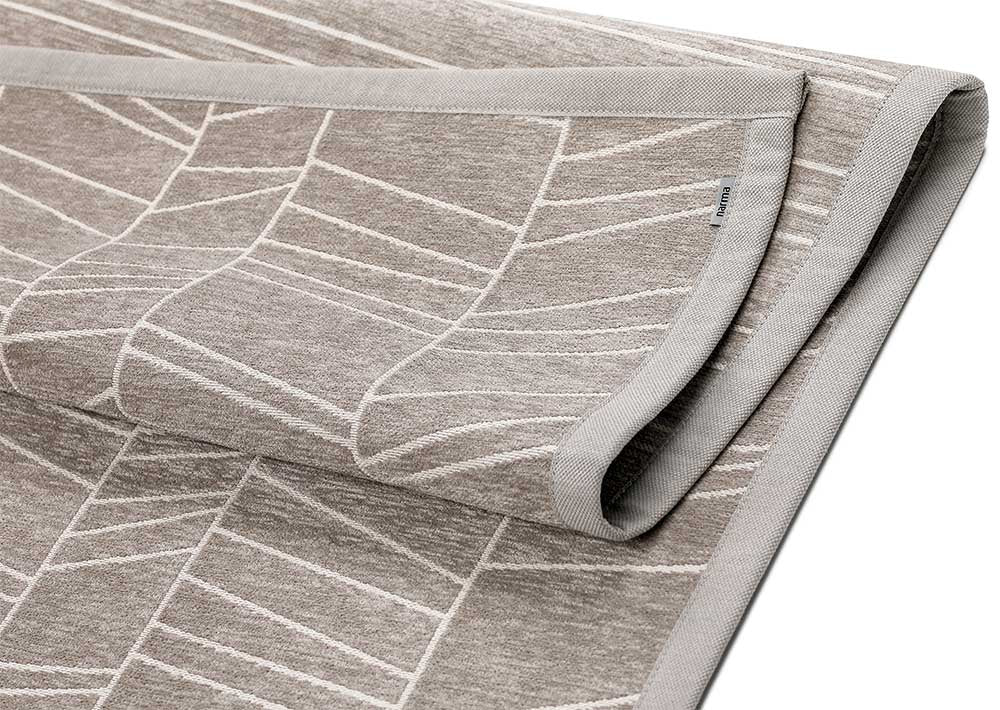 NARMA smartWeave® LOONA Beige Kahepoolne Šenillvaip
