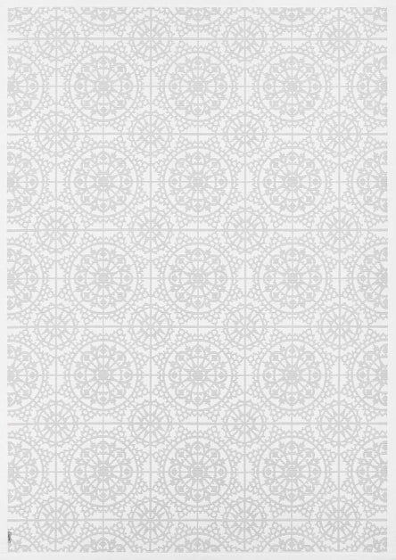NARMA smartWeave® RAADI White Kahepoolne Šenillvaip