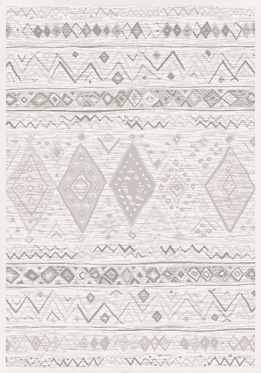 NARMA SmartWeave® MOOSTE White Kahepoolne Šenillvaip