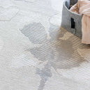 NARMA smartWeave® HURMI White Kahepoolne Šenillvaip