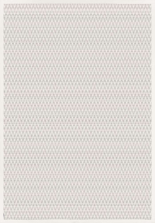 NARMA smartWeave® KISKA White Kahepoolne Šenillvaip