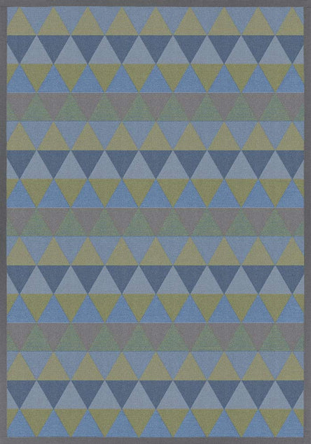 NARMA smartWeave® NORRA Grey-blue Kahepoolne Šenillvaip