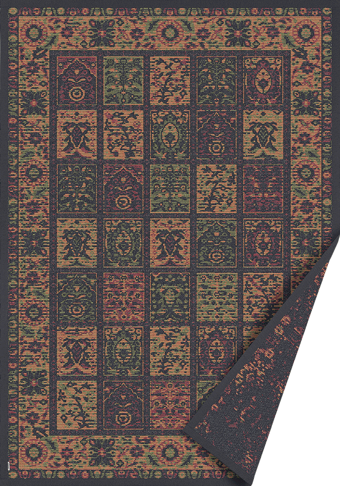 NARMA smartWeave® KALVI Carbon Multi Kahepoolne Šenillvaip