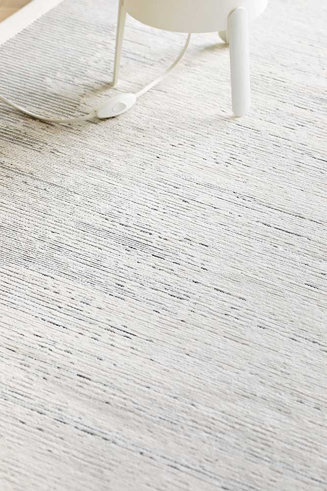 NARMA smartWeave® HANILA White Kahepoolne Šenillvaip