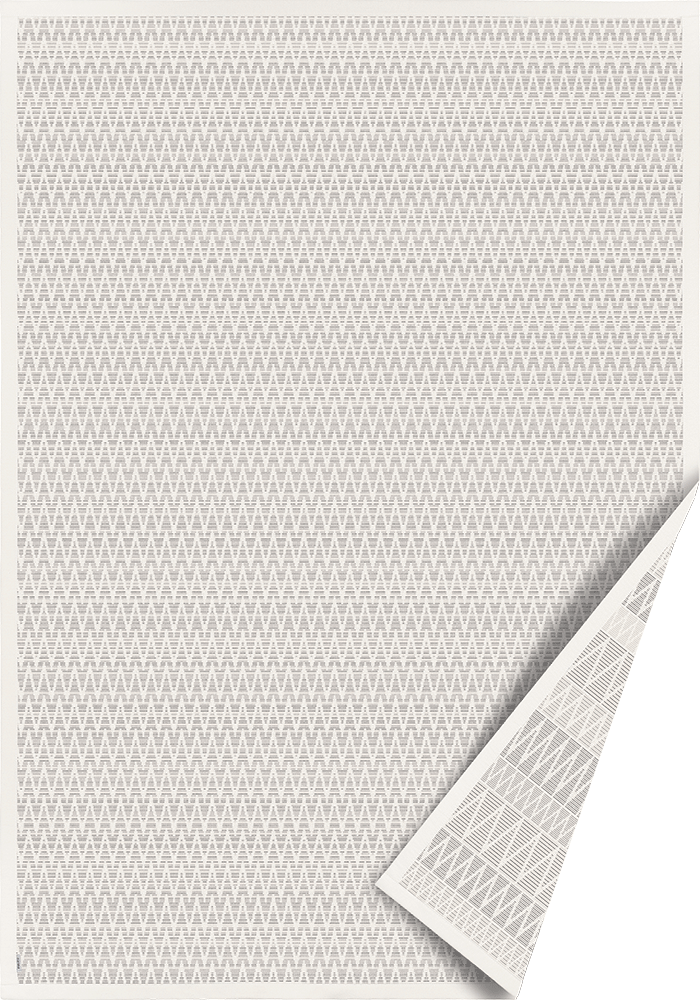 NARMA smartWeave® KISKA White Kahepoolne Šenillvaip