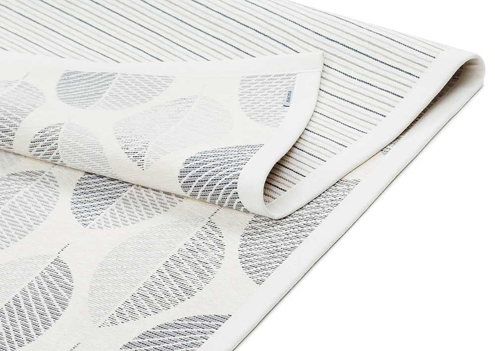 NARMA smartWeave® PÄRNA White Kahepoolne Šenillvaip