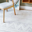 NARMA smartWeave® MAASI White Kahepoolne Šenillvaip