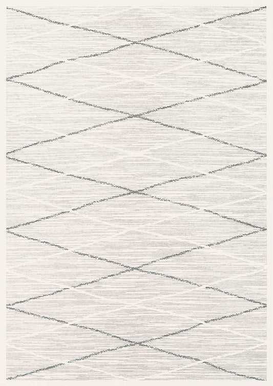 NARMA smartWeave® KAURI White Kahepoolne Šenillvaip