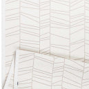 NARMA smartWeave® LOONA White Kahepoolne Šenillvaip